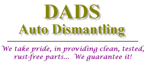 Dads Auto Dismantling - New, used and rebuilt automobile parts, for Audi and Audi Quattro cars